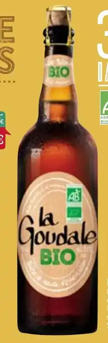 Match Bière La Goudale Bio offre