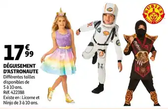 Auchan Déguisement d'astronaute offre