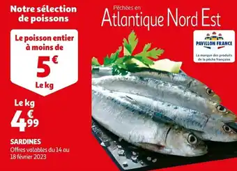 Auchan Sardines offre