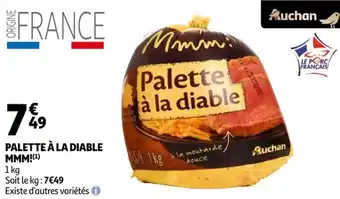 Auchan Palette à la diable MMM! offre