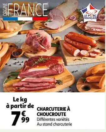 Auchan Charcuterie à choucroute offre