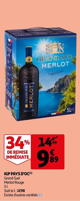 Auchan IGP pays d'oc offre