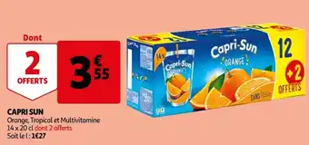 Auchan Capri sun offre