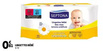 Auchan Lingettes bébé offre