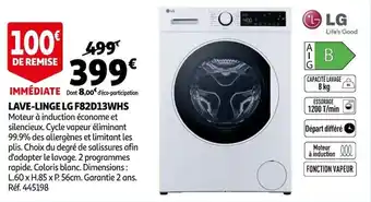 Auchan Lave-linge LG F82D13WHS offre