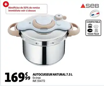 Autocuiseur natural 7.5 L