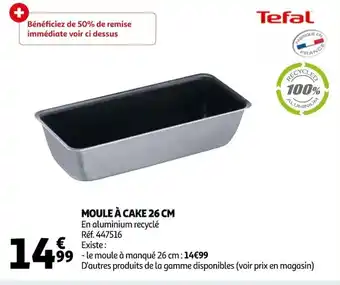 Auchan Moule à cake 26 cm offre