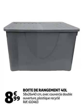 Boite de rangement 40L