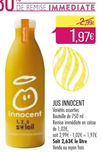 Match Jus Innocent offre