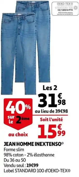 Jean homme inextenso
