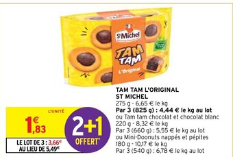 Intermarché Tam Tam L'Original St Michel offre