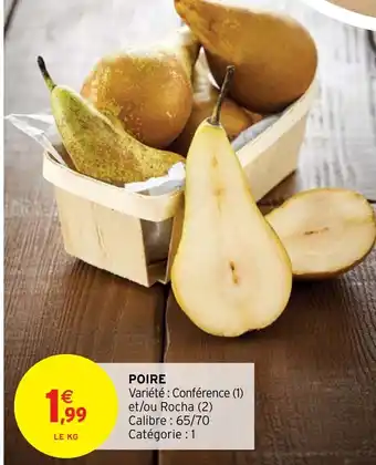 Intermarché Poire offre