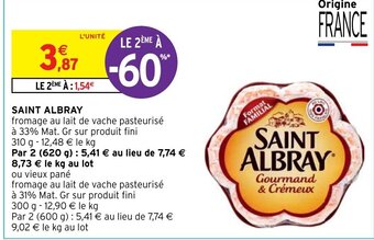 Intermarché Saint Albray offre