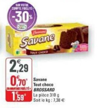 G20 Savane tout choco BROSSARD offre