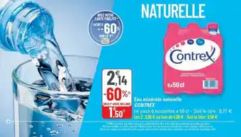 G20 Eau minérale naturelle CONTREX offre