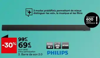 BUT Barre de Son 2.0 offre