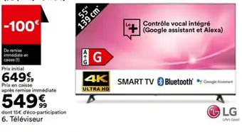 Téléviseur LG 55UQ8000