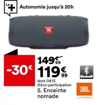 BUT Enceinte Nomade offre
