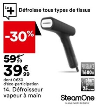 BUT Défroisseur Vapeur à main offre