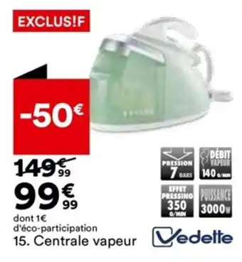 BUT Centrale Vapeur offre