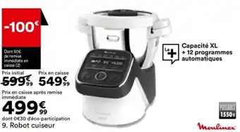 BUT Robot Cuiseur Moulinex HF80CB10 offre