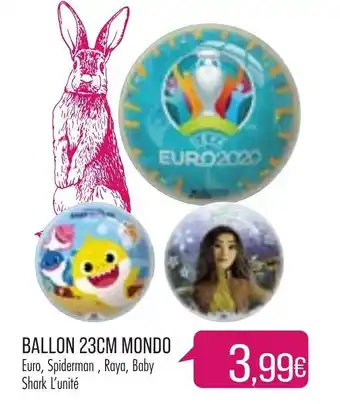 Match Ballon 23cm Mondo offre
