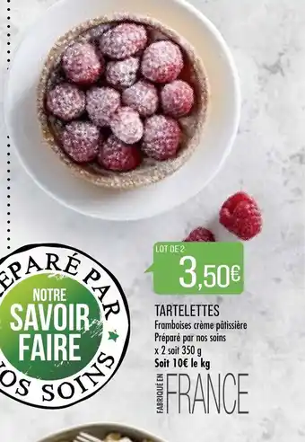 Match Tartelettes offre