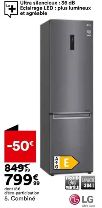 BUT Combine LG GBP32DSKZN offre