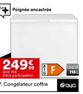 BUT Congelateur Coffre Aya CC2004 offre