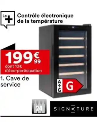 BUT Cave de Service Signature Cuvee S24N offre