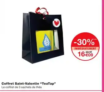 Monoprix Coffret Saint-Valentin "Teatap" offre