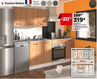 BUT Cuisine Malice offre