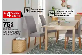BUT Chaise Agathe offre