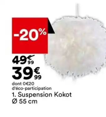 BUT Suspension Kokot offre