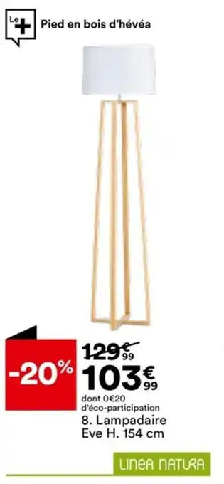 BUT Lampadaire Eve H. 154 cm offre