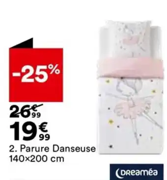 BUT Parure Danseuse 140x200 cm offre