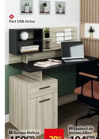 Conforama Bureau Malicia offre