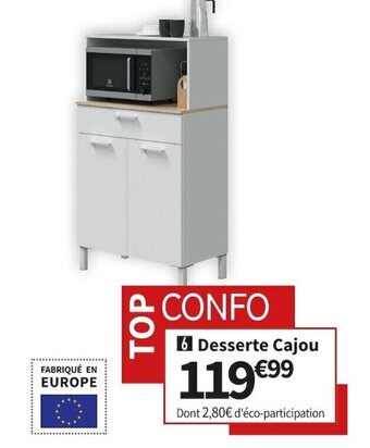 Conforama Desserte Cajou offre
