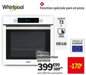 Conforama Four Multifonction Pyrolyse offre