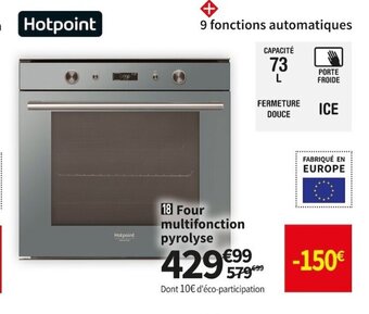 Conforama Four Multifonction Pyrolyse offre