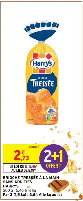 Brioche Tressée à La Main Sans Additifs Harrys
