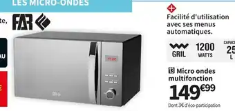 Conforama Micro Ondes Multifonction offre