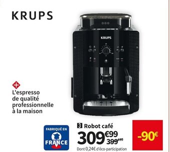 Conforama Robot Café offre