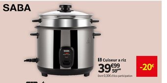 Conforama Cuiseur A Riz offre