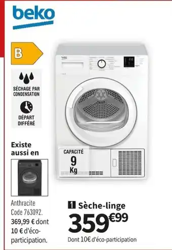 Conforama Sèche-Linge offre