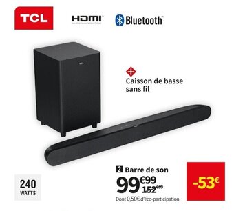 Conforama Barre de Son offre