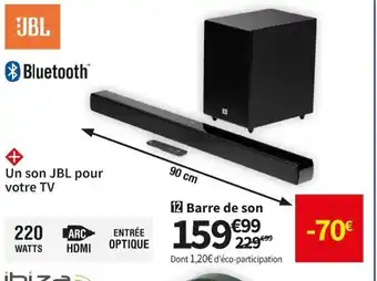 Conforama Barre de Son offre