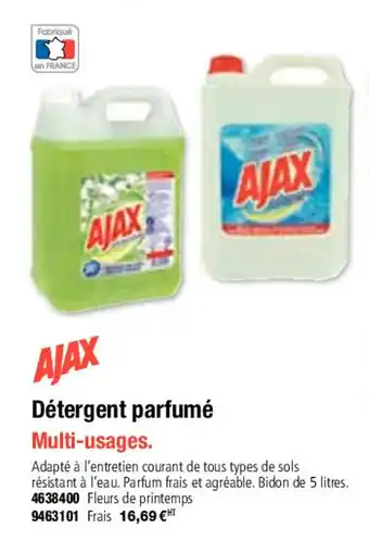Détergent parfumé