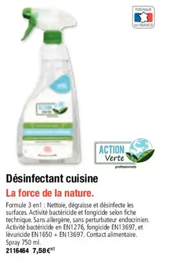 Désinfectant cuisine