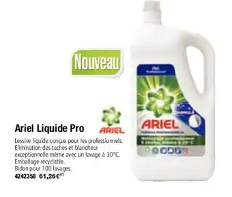Plein ciel Ariel liquide pro offre